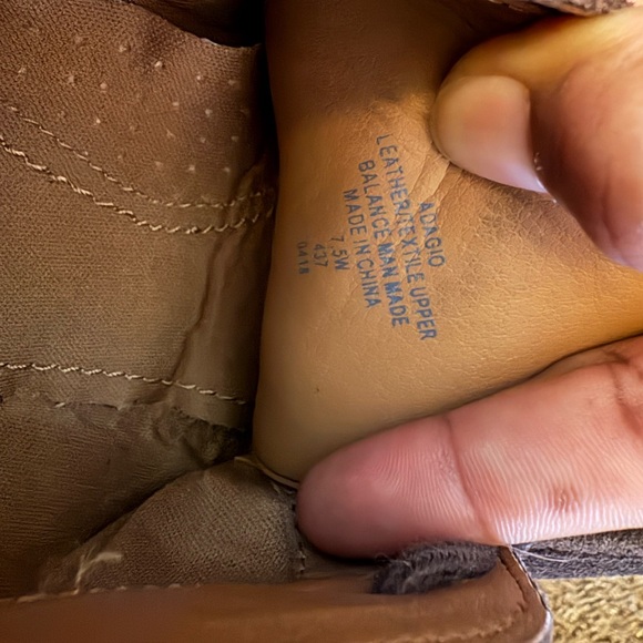 Easy Spirit Chocolate Suede Ankle Boots - Picture 4 of 5